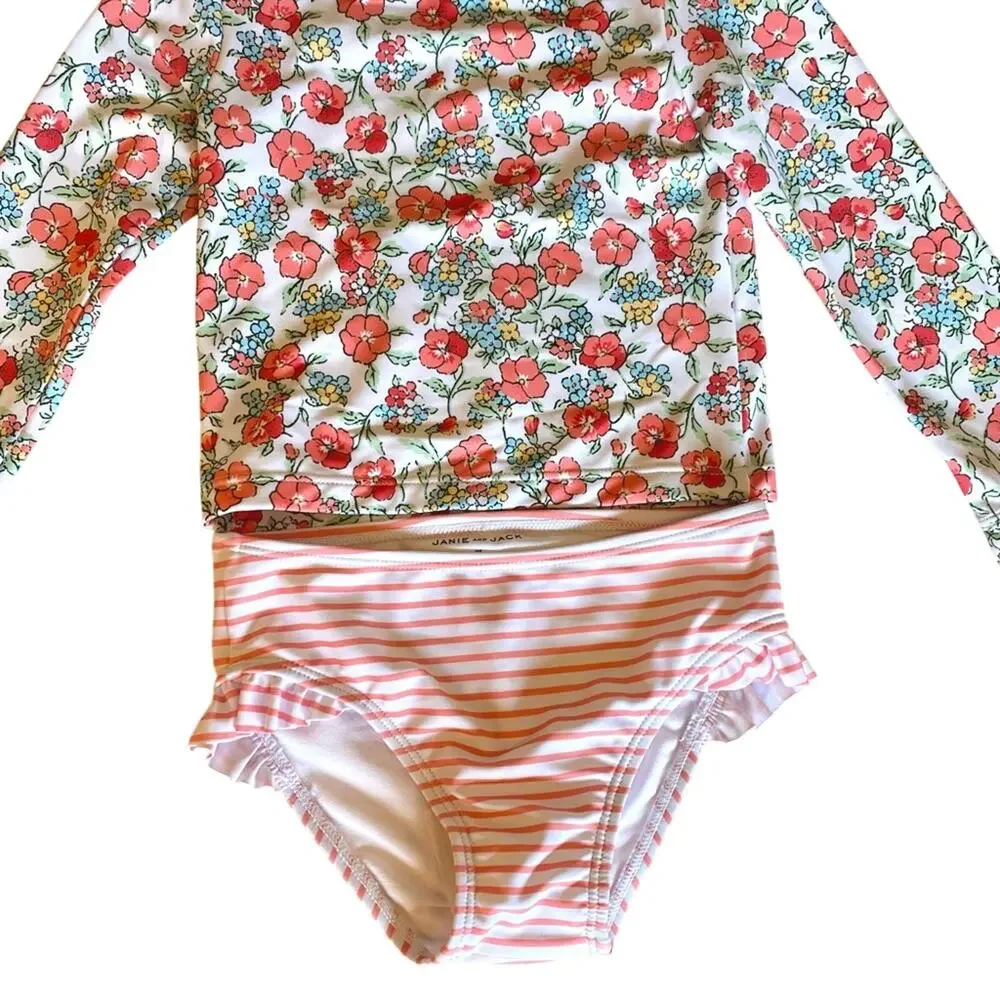 Janie and Jack rashguard swimsuit